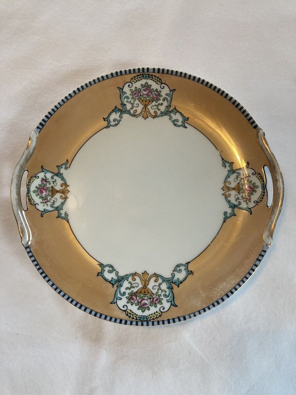 Noritake hand painted plate